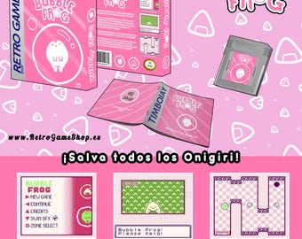 BUBBLE FROG for Game Boy (Developed by Timbo)