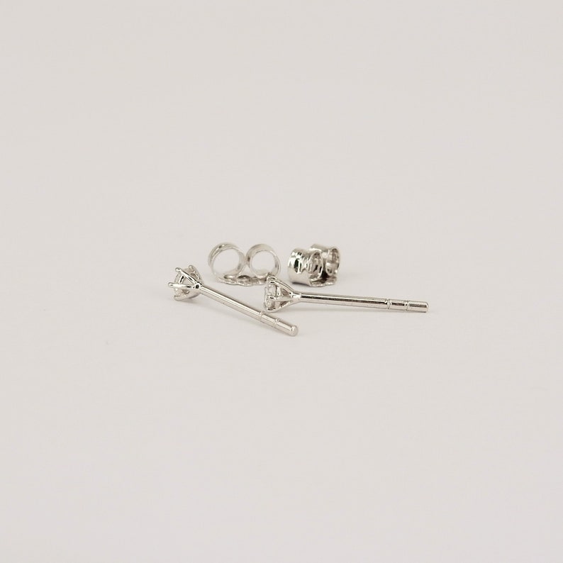 Diamond Earrings Vintage & Minimalistic Studs image 8