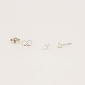 Diamond Earrings Vintage & Minimalistic Studs image 5