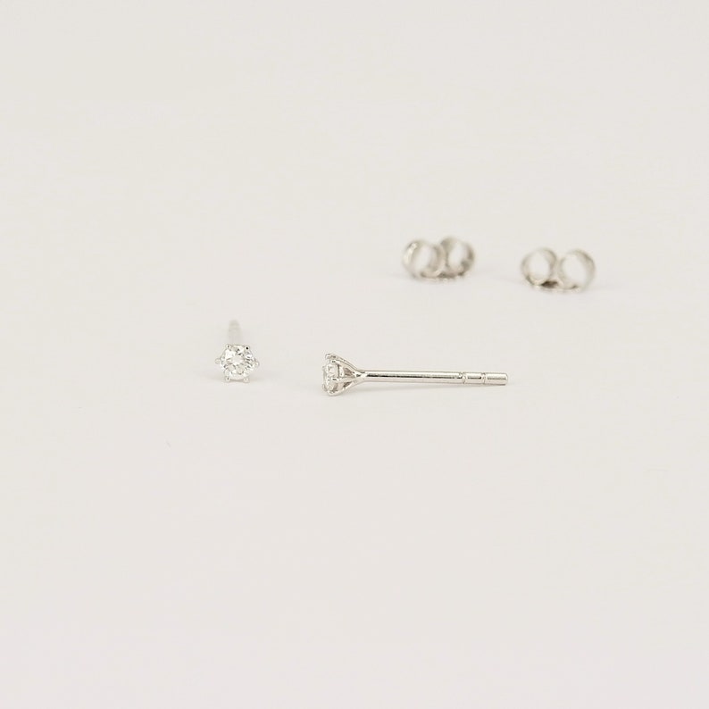Diamond Earrings Vintage & Minimalistic Studs image 3