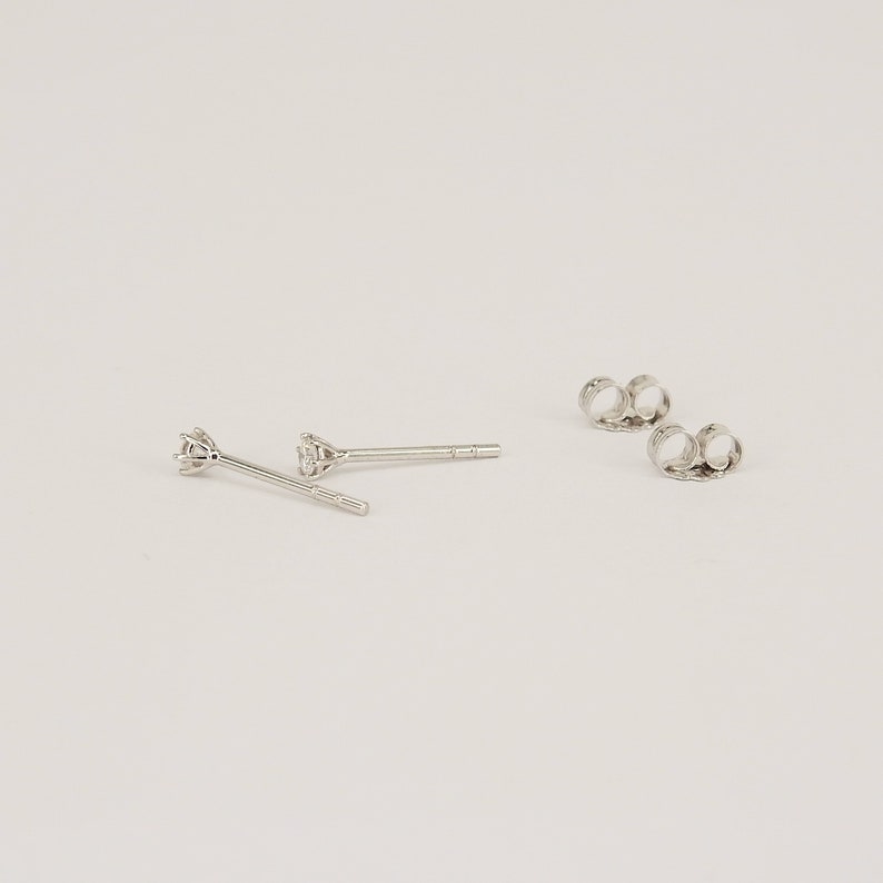 Diamond Earrings Vintage & Minimalistic Studs image 6