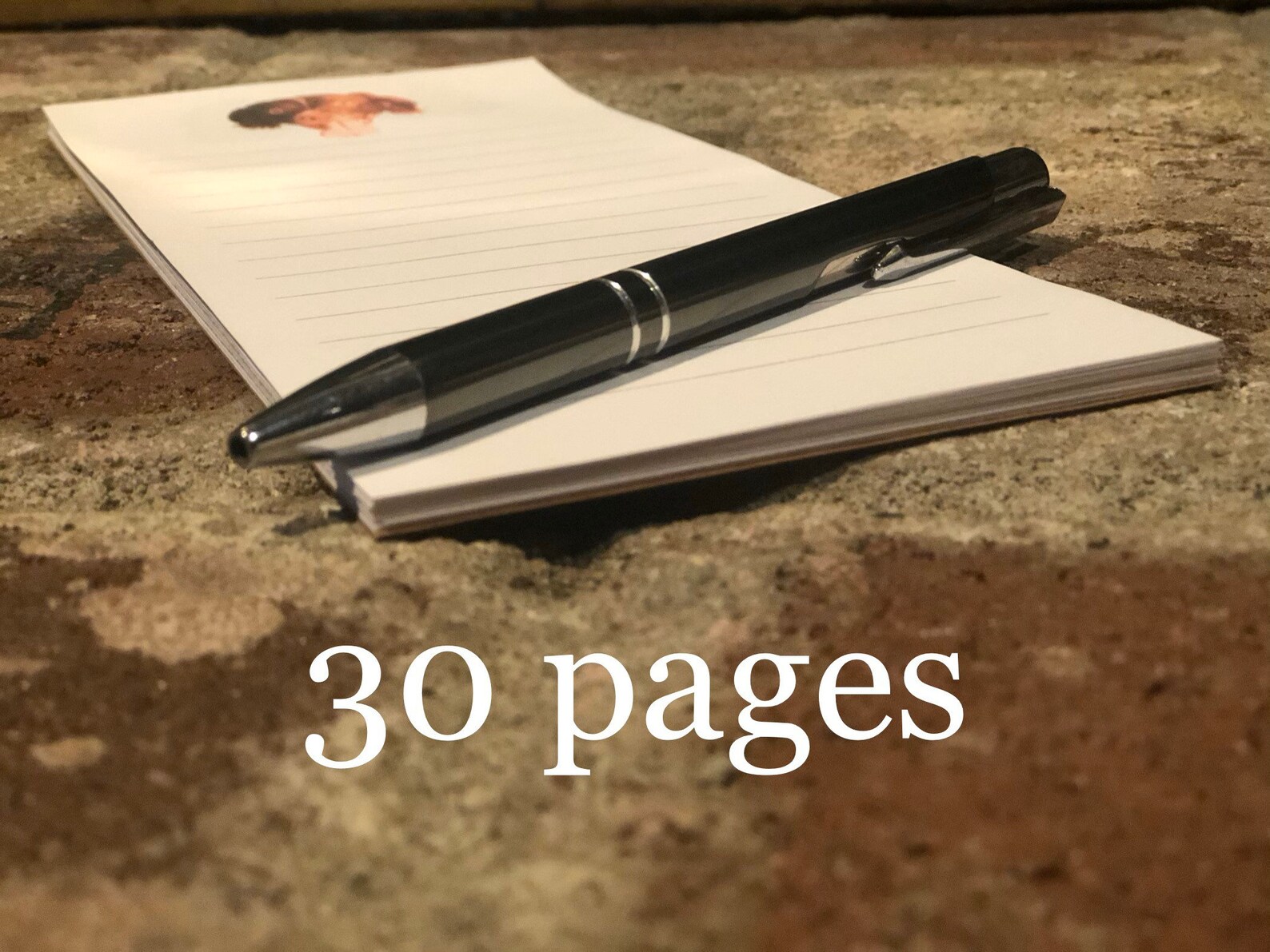 Custom Dog Notepad Personalized Dog Notepad Custom Pet Etsy