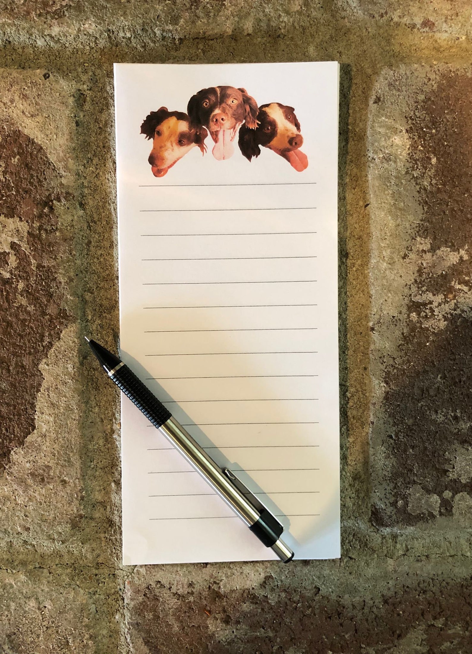 Custom Dog Notepad Personalized Dog Notepad Custom Pet Etsy