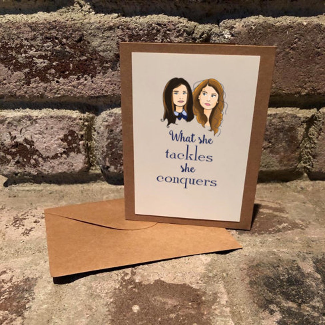 Gilmore Girls Card Gilmore Girls Gift Gilmore Girls Greeting | Etsy