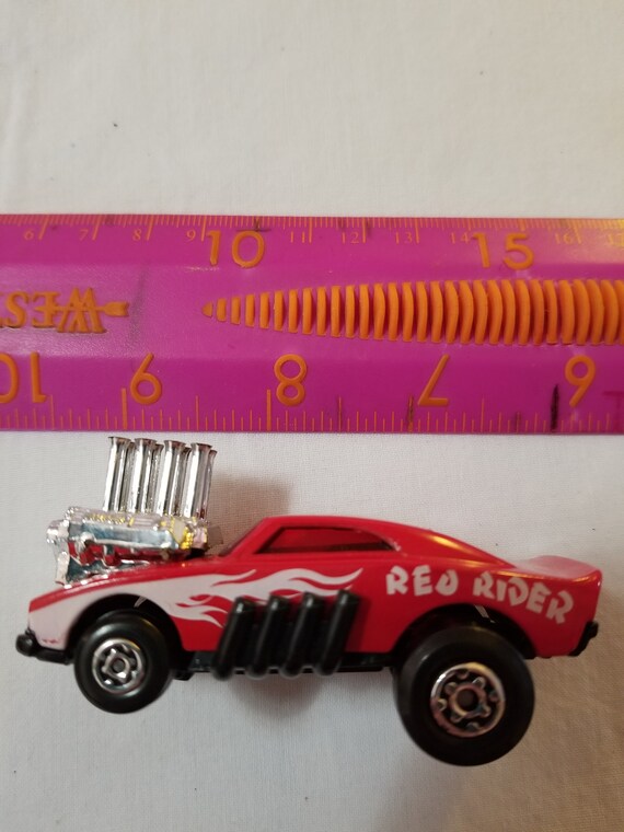 1972 red rider matchbox car