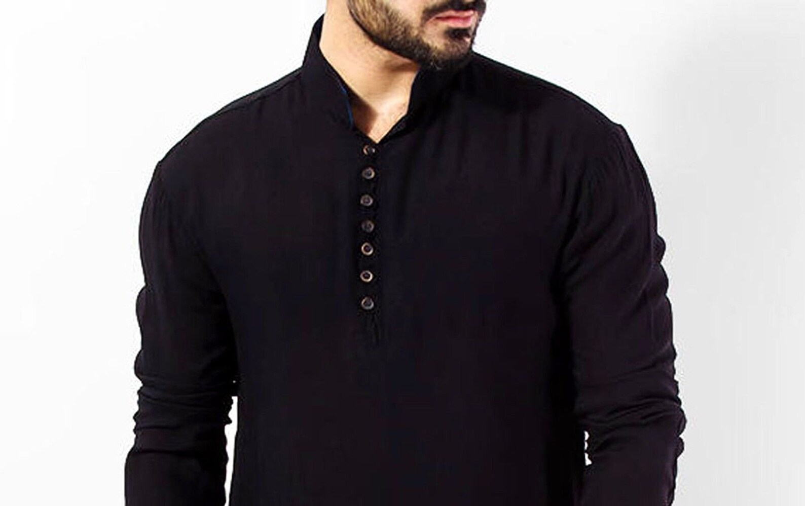 Black Kurta Pajama Men's Kurta Pajama Punjabi Cotton Kurta | Etsy