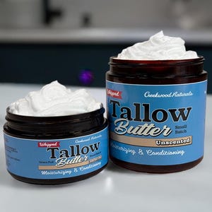 Grass-Fed Whipped Tallow Butter: Handmade Moisturizer