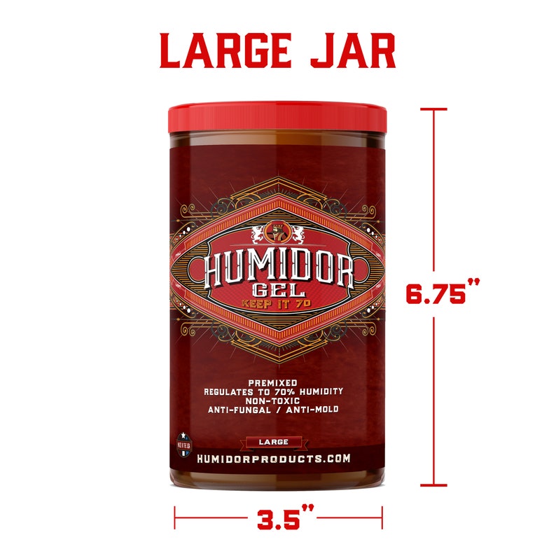 Cigar Humidor Gel Jar Humidifier Crystal Gel Humidors Beads Etsy