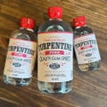 100% Pure Gum Spirits of Turpentine - American Made! NOT Imported! Natural, Pine Tree Turps!