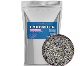 Bulk French Super Blue Lavender: Culinary, Aromatherapy & DIY Projects