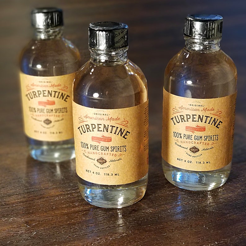 Pure Gum Spirits Of Turpentine Cleanse