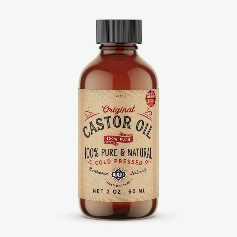 Natural Castor Oil 100 Pure Cold Pressed Hexane Free. Etsy
