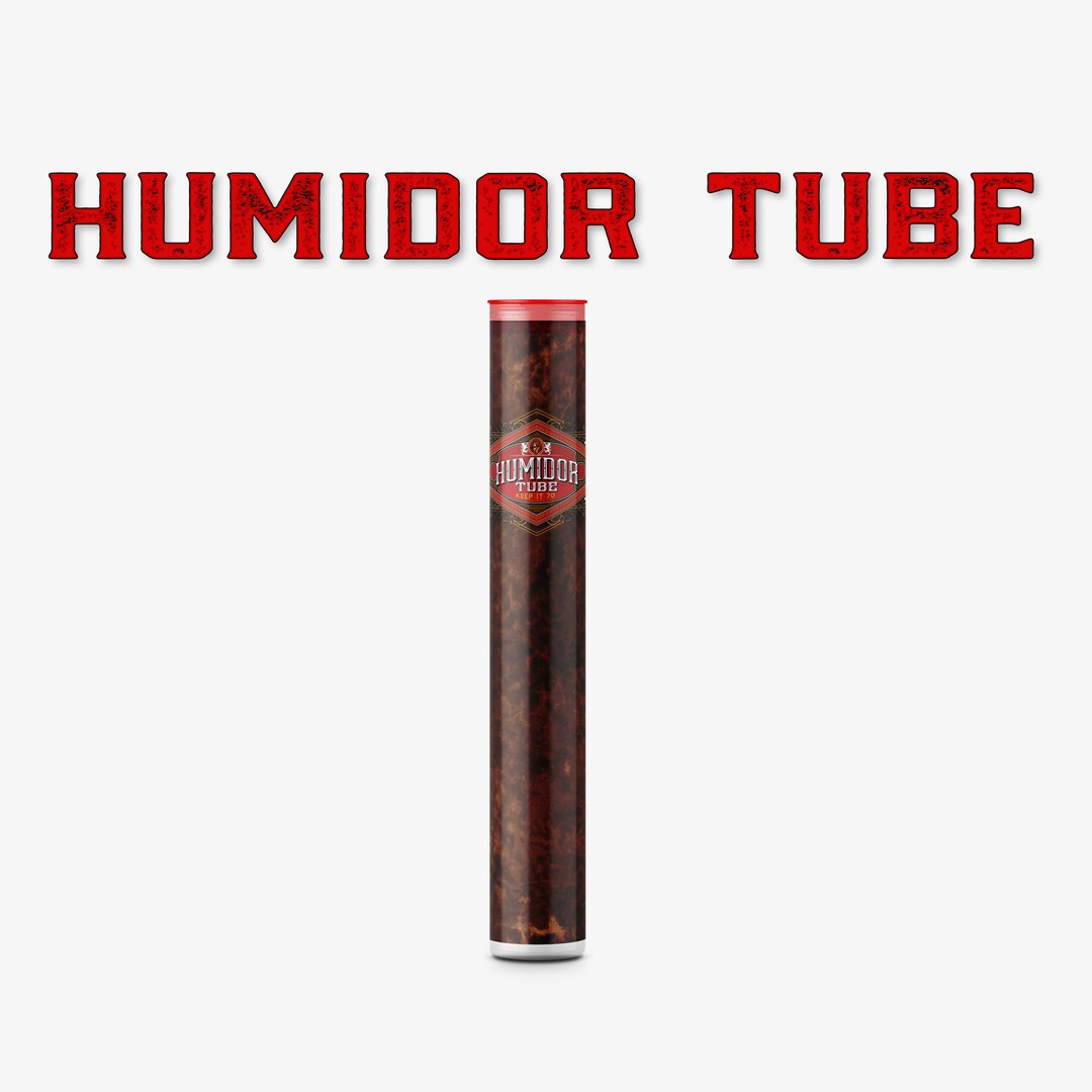 Cigar Humidifier Tube Humidor Tube Travel Case Humidity Crystal Gel
