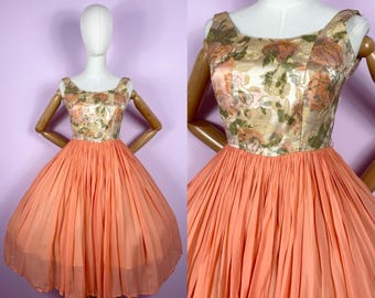 crochet dress orange Line + Dot Wandering Crochet Dress X-Small
