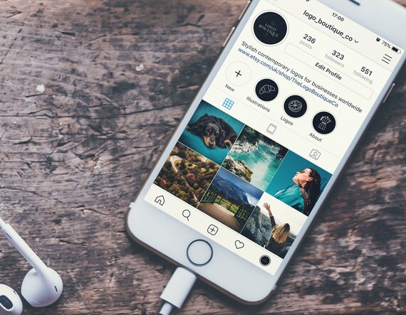 Food Drink Instagram Story Highlights Instagram Story Etsy