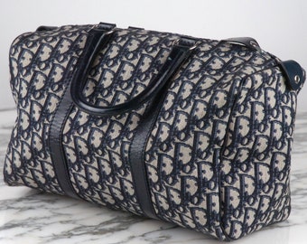 Christian Dior Monogam Marine Leinwand logo