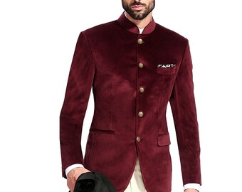 jodhpuri black blazer