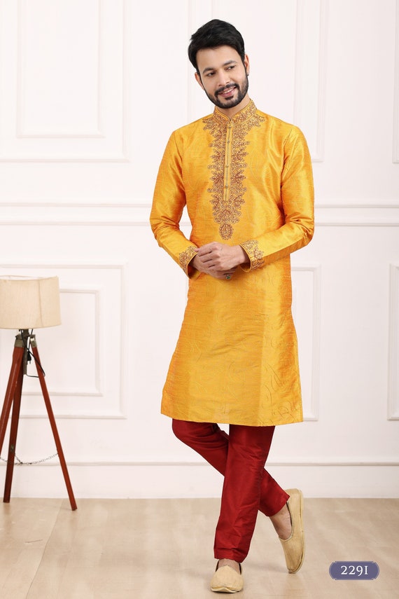 Kurta pajama online for haldi