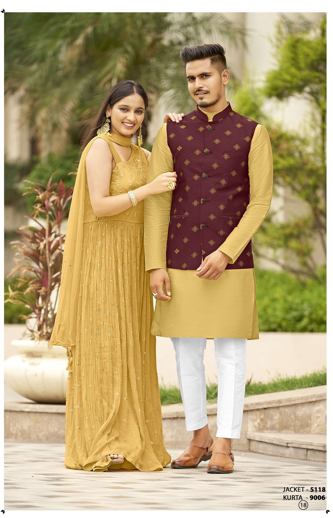 Buy Kurta Pajama Vest Self Designed Latest Designer Waist Coat Online