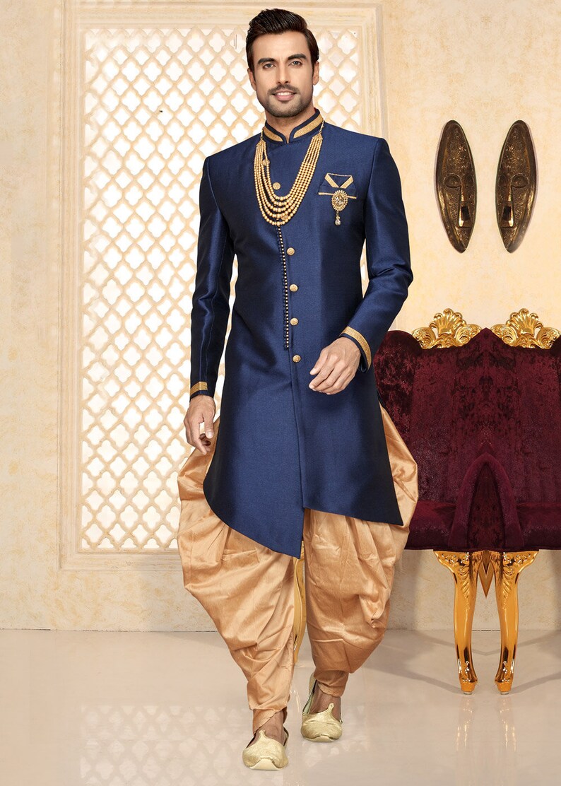ikkat sherwani