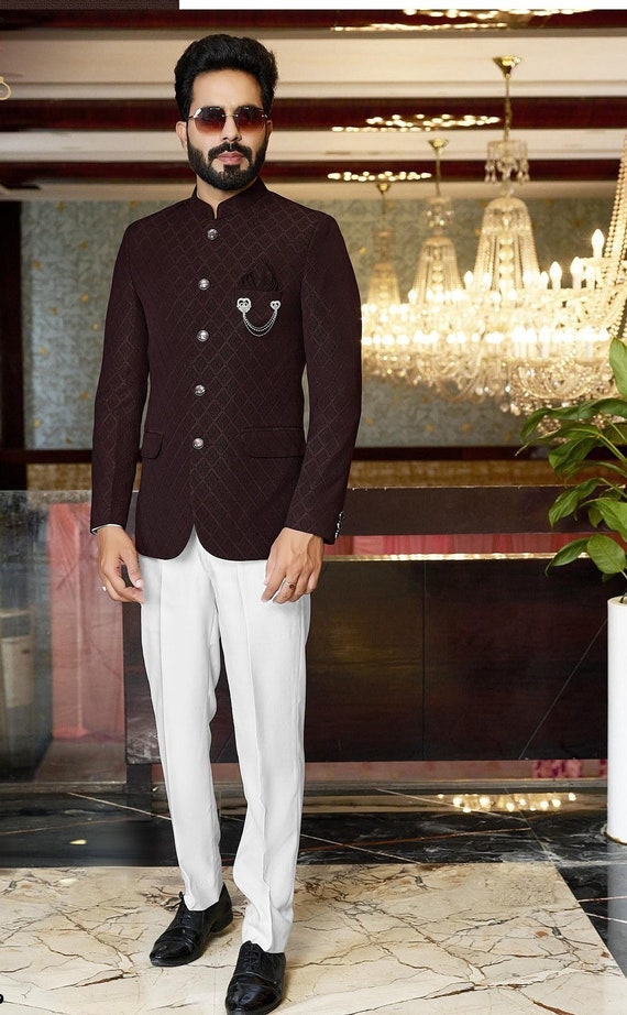 Top more than 204 jodhpuri suit maroon super hot