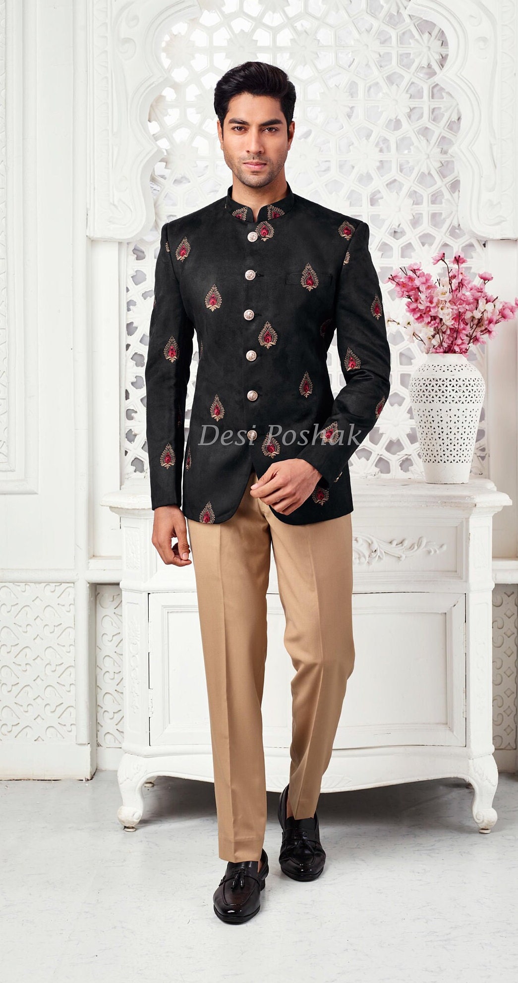 Men's Jodhpuri Suits Online in USA | Palkhi Fashion