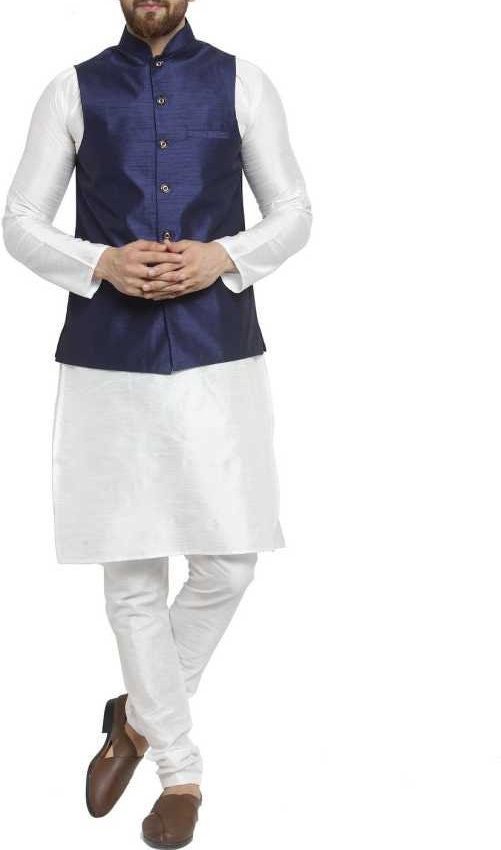 Indian Ethnic Banarasi Silk Plain 