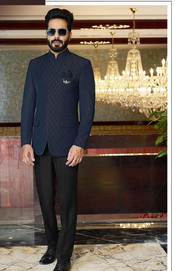 Jodhpuri Suit - Buy Latest Designer Jodhpuri Suit for men's wear Online -  Utsav Fashion