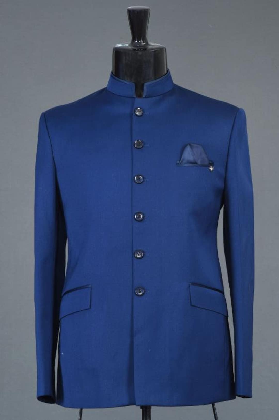 Aashirwad Satrangi Designer Georgette Embroidery Work Palazzo Suit Royal Blue  Color DN 8584