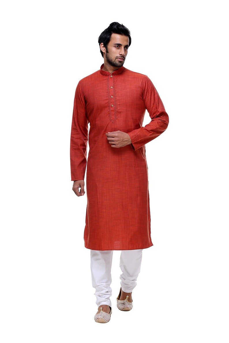Indian Kurta for Men Cotton Kurta Pajama Etsy