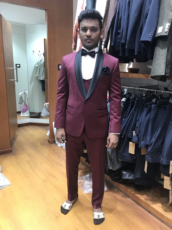 Buy Men Wear Purple Suits 3 Piece Slim Fit Elegant Suit Men Designer Formal  Fashion Wedding Wear Suit Men Groom Wear Suit Bespoke for Men Suit Online  in India - Etsy