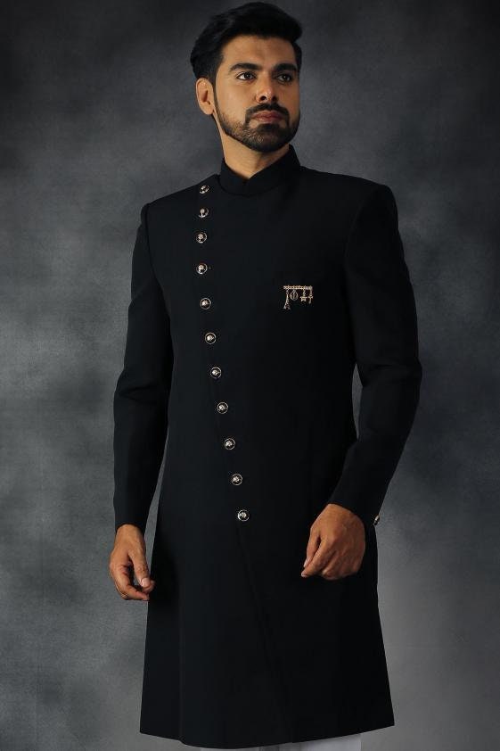Indo western achkan sale