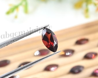 Red Garnet Marquise cut, 10x5mm Mozambique Garnet Marquise Shape Stone, Marquise Shape Loose Stone, Loose Garnet Gemstone For Wedding Ring