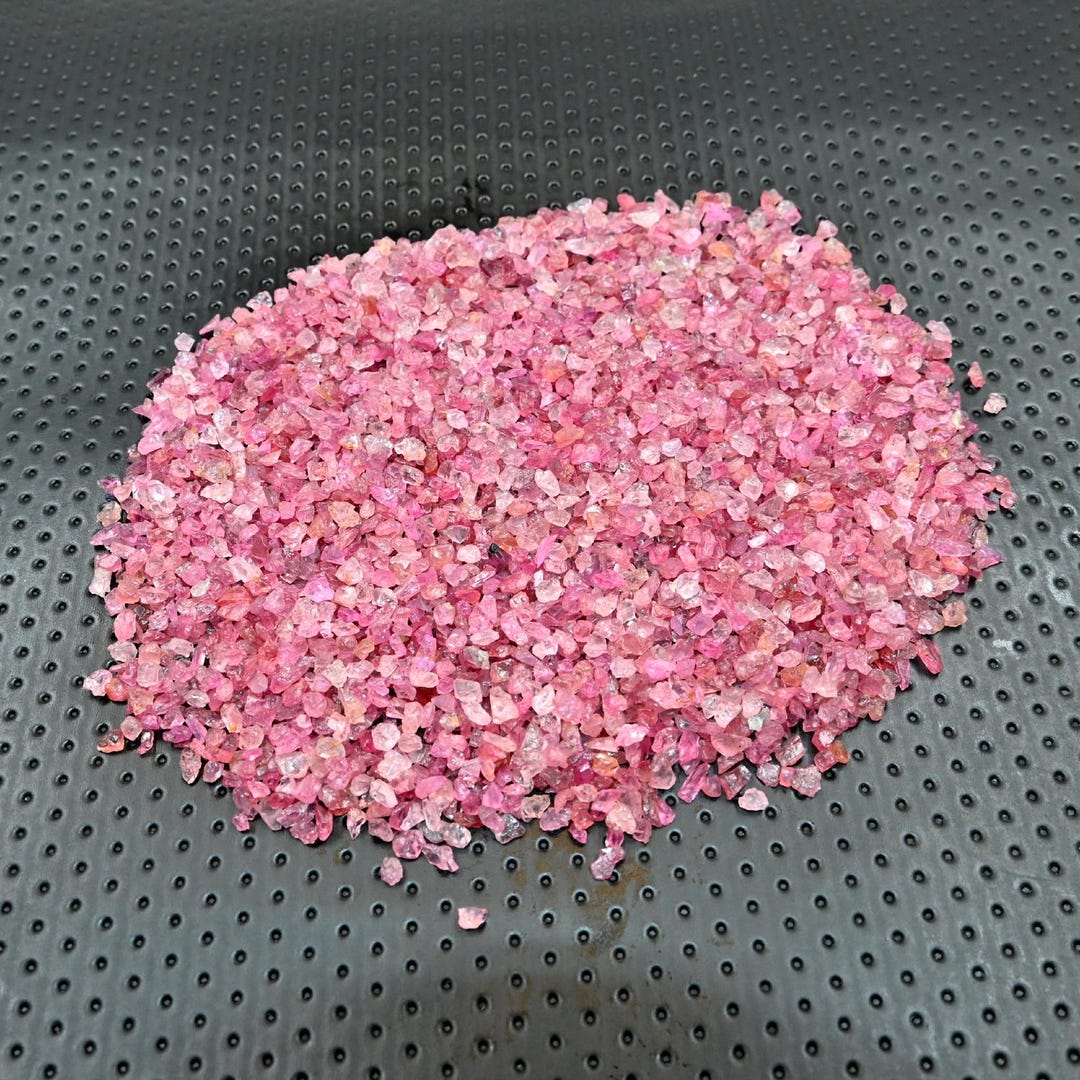 Rew Pink Pink Sapphire Raw Gemstone: 100 Carat Lot (2.3MM) - Etsy