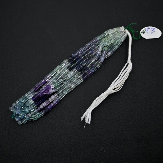 Perline In Pietra Semipreziosa Naturale Di Diaspro Marrone, 4 X 6 Mm - Foto 2