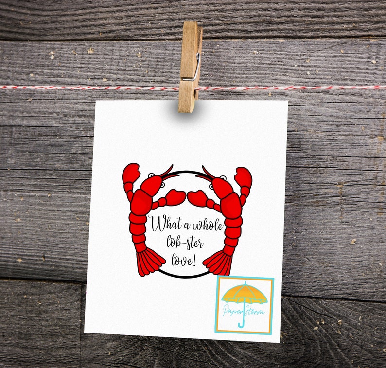 Download Lobster animal couple clip art SVG Love quotes/puns PNG ...