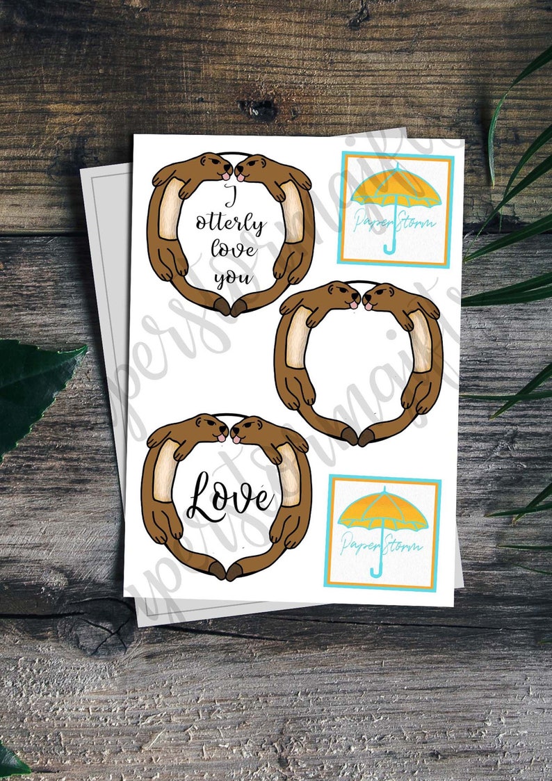 Download Otter animal couple clip art SVG Love quotes/puns PNG JPG ...