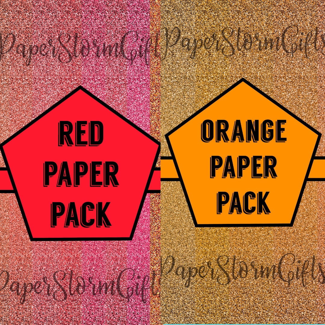 Download 10 Orange And Red Digital Background Bundle Multi Shades Etsy