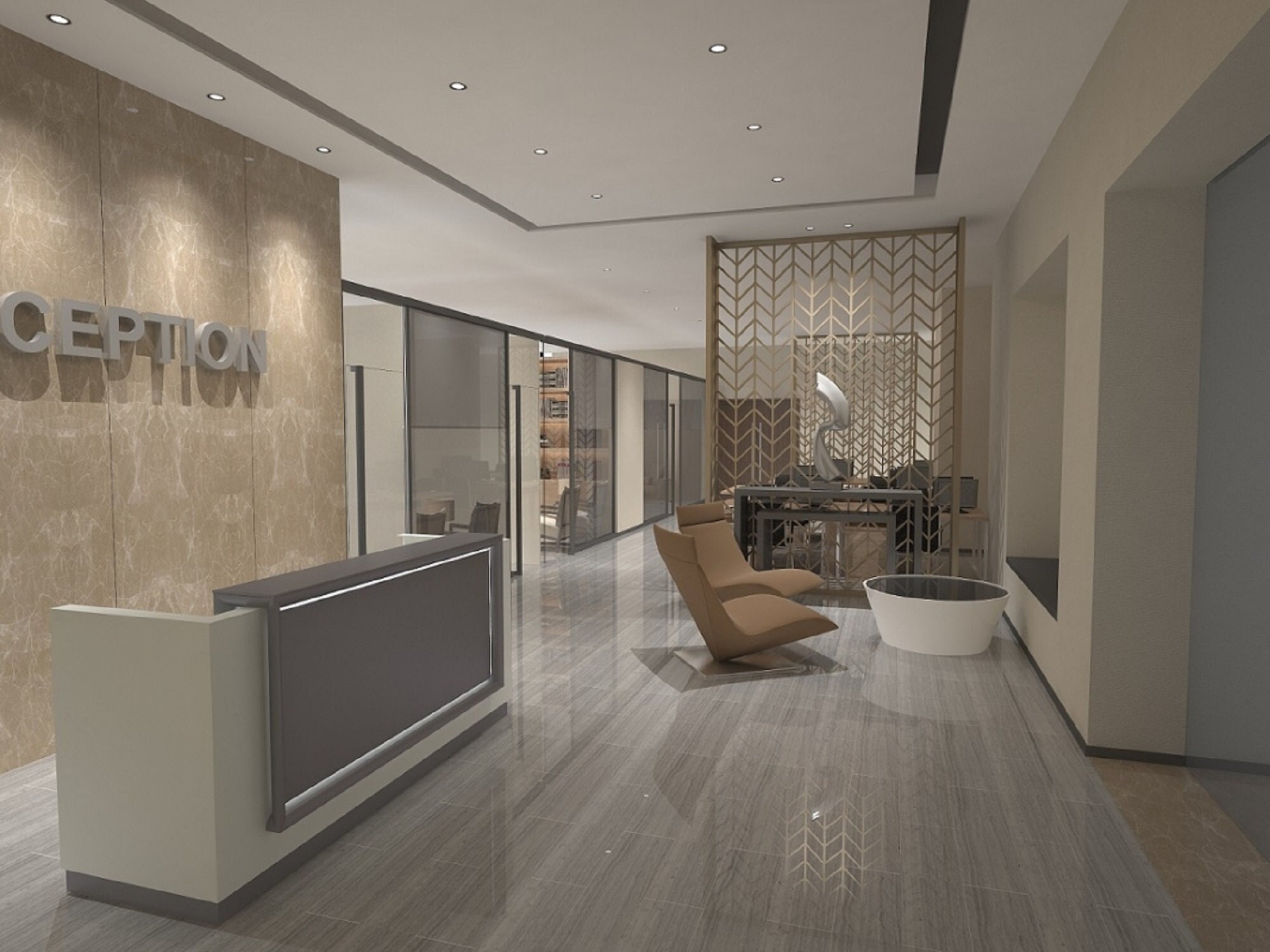 47 to 71 White Dark Grey Reception Desk Sales Etsy UK