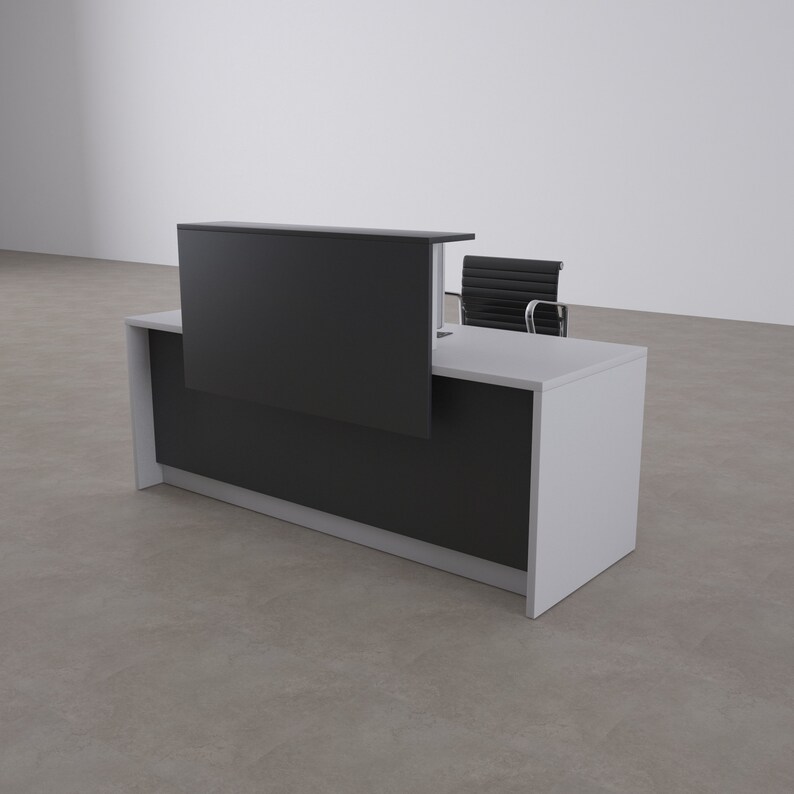 Reception Desk Office Furniture Custom Reception Desk | Etsy