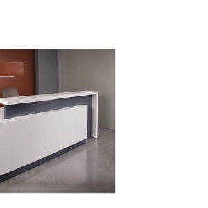 Checkout Counter, Reception Desk, Retail Counter, Shop Counter, Store Counter, Cash Wrap Retail Counter, Reception Desk with Counter image 7
