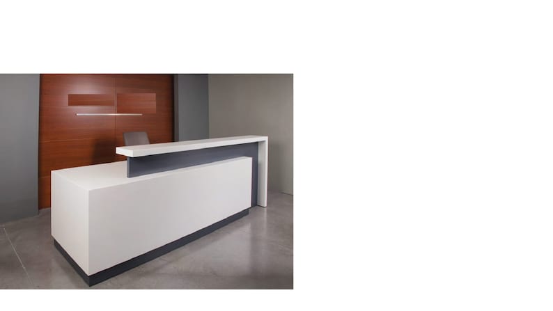 Checkout Counter, Reception Desk, Retail Counter, Shop Counter, Store Counter, Cash Wrap Retail Counter, Reception Desk with Counter image 7
