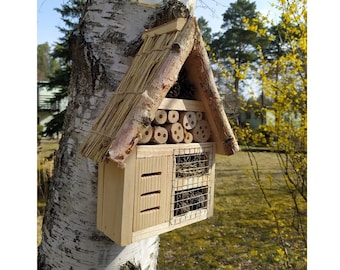 Maison pour insectes, Maison pour abeilles, guêpes, écloserie