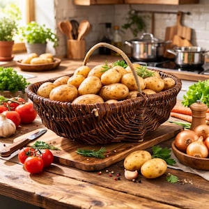 Gemüsekorb Kartoffelkorb Erntekorb WEIDENKORB Pilzkorb Blumenkorb Gartenkorb