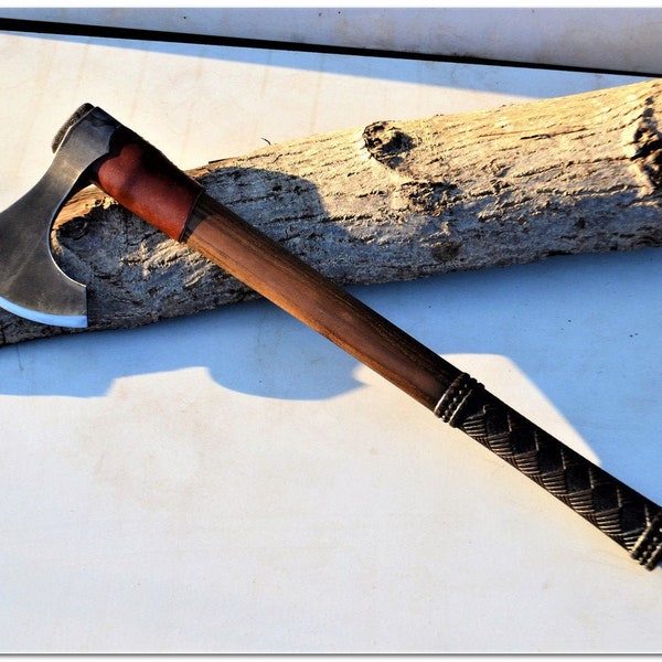 Viking personalized axe "Jarl"- the axe of the noble warrior of Vikings like Ragnar. This axe is the stilization of traditional Viking axe.
