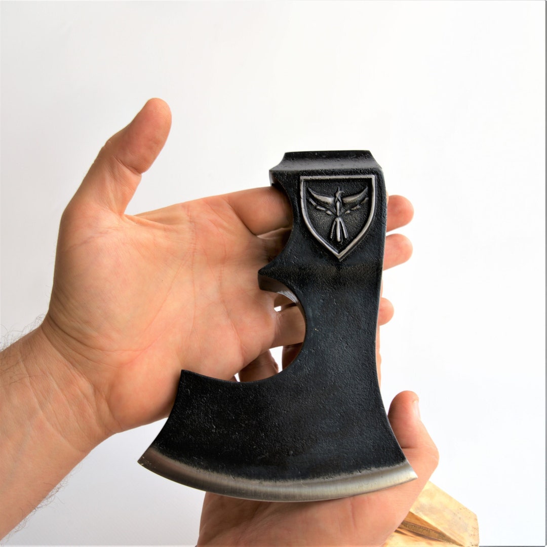 D2 Steel Professional Axe Head lily & Fenix With Extremely High Level