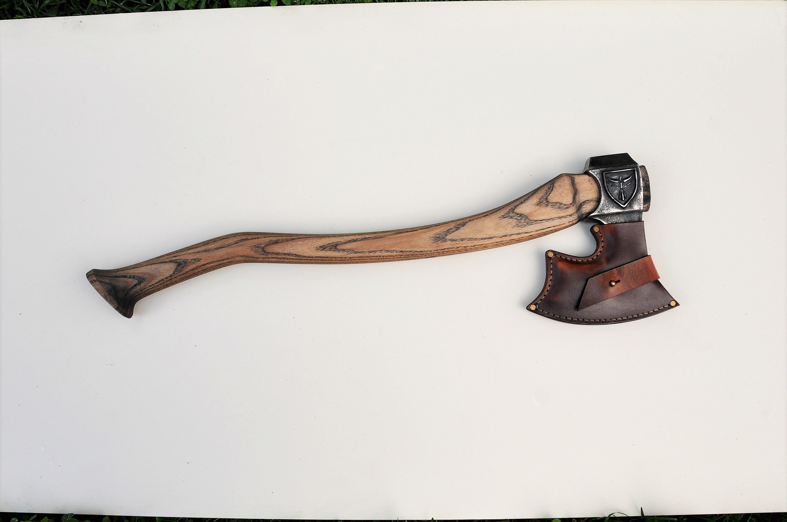 D2 Steel Professional Axe Head "Lily & Fenix" with extremely high level