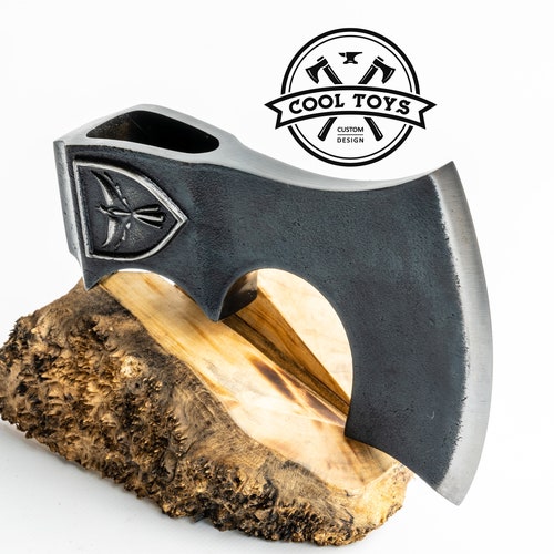 D2 Steel Professional Axe Head "Lily & Fenix" with extremely high level