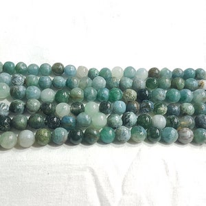 AAA+++1 Strand Natural Grandidierite  Rondelle Beads with hand polish/Grandidierite Rondelle Beads/6.80mm to 8.20mm/14&quot; Length.