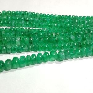 AAA+++1 strand dyed emerald berial smooth plain rondelle beads/green berial plain beads/emerald berial gem stone/berial gem stone beads